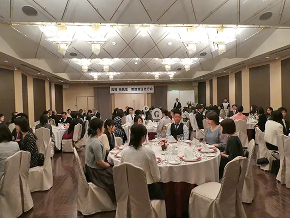 高橋先生の壮行会