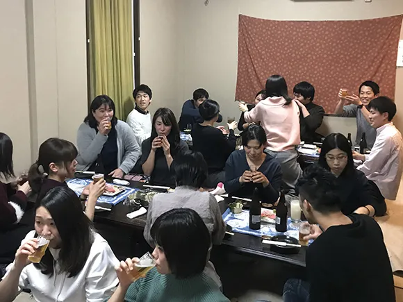 麻酔科忘年会と送別会を行いました